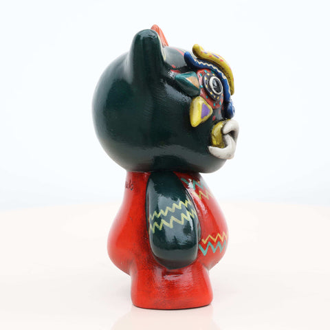 ✨ Ícaro Gato Michi 15 cm – Cerámica Iconográfica ✨