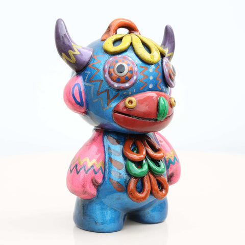 🏺✨ Ícaro Torito de Pucará – Cerámica Iconográfica Artesanal ✨