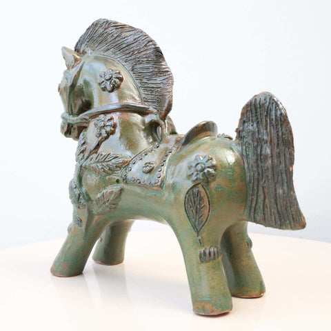 🐎✨ Caballo de Pucará 25 cm – Cerámica Artesanal ✨