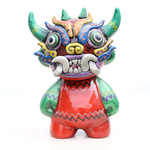 ✨ Ícaro Diablada – Cerámica Iconográfica Andina ✨