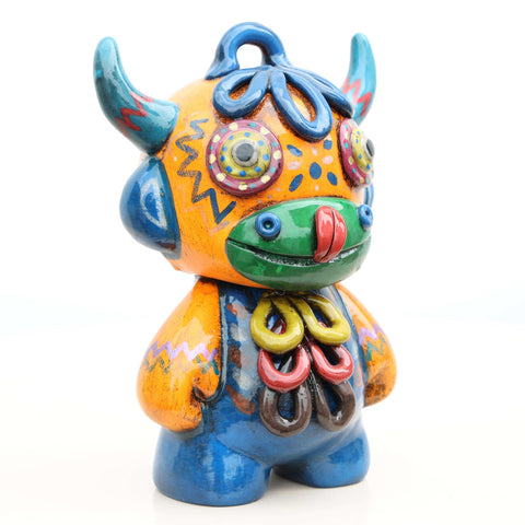 🏺✨ Ícaro Torito de Pucará – Cerámica Iconográfica Artesanal ✨