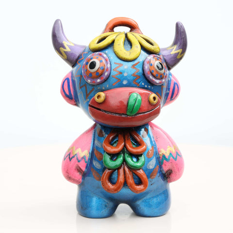 🏺✨ Ícaro Torito de Pucará – Cerámica Iconográfica Artesanal ✨