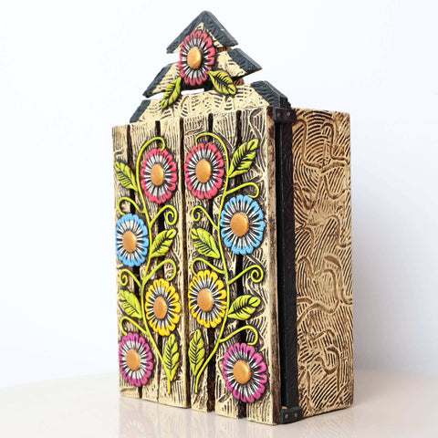 🌟✨ Retablo Andino Nacimiento Marfil de 25 cm ✨