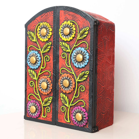 🎨✨ Retablo Andino Artesanos de Máscaras ✨
