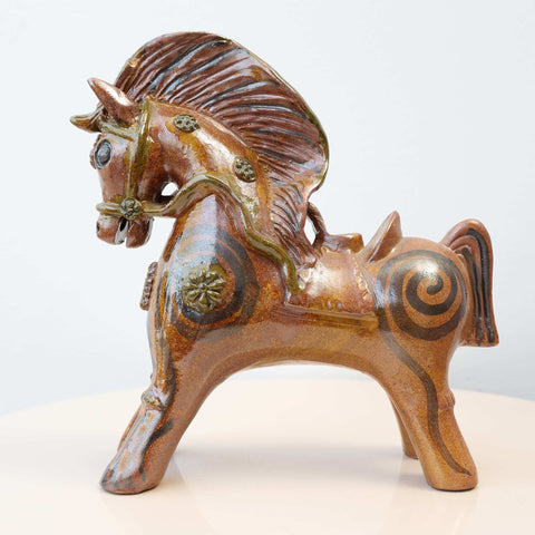 🐎✨ Caballo de Pucará 25 cm – Cerámica Artesanal ✨