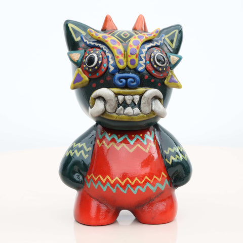 ✨ Ícaro Gato Michi 15 cm – Cerámica Iconográfica ✨