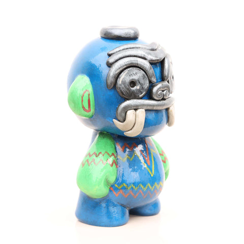 🏺✨ Ícaro Chavín 15 cm – Cerámica Iconográfica Ancestral Peruana ✨