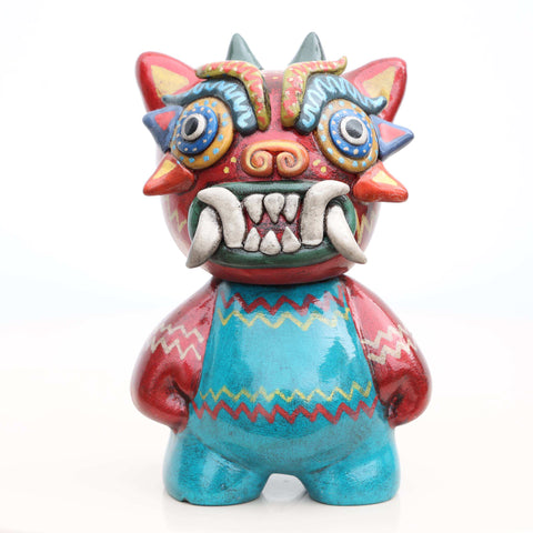✨ Ícaro Gato Michi 15 cm – Cerámica Iconográfica ✨