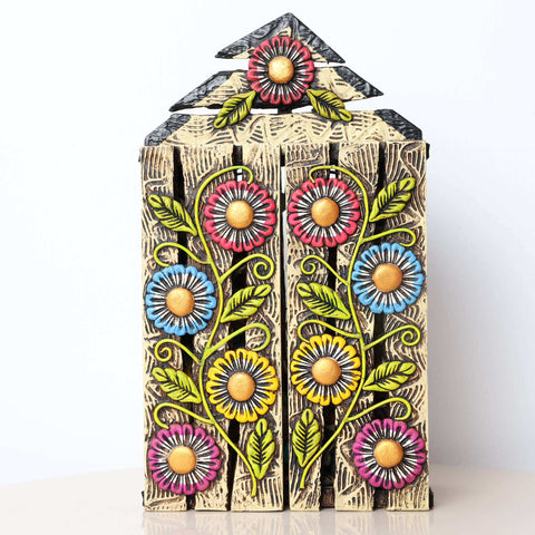 🌟✨ Retablo Andino Nacimiento Marfil de 25 cm ✨