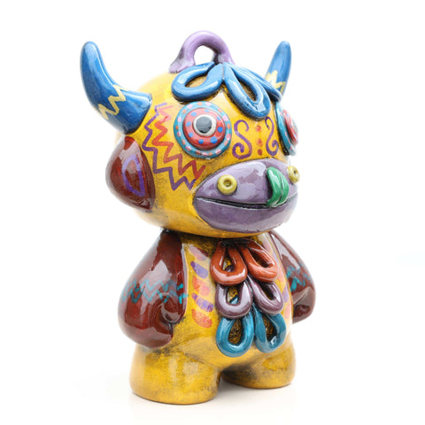 🏺✨ Ícaro Torito de Pucará – Cerámica Iconográfica Artesanal ✨