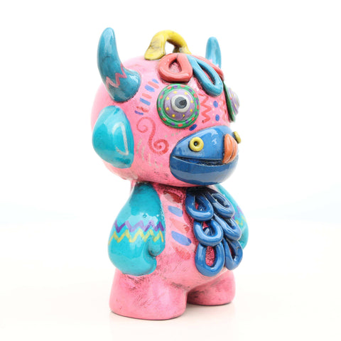 🐂✨ Ícaro Toro de Pucará 15 cm – Cerámica Iconográfica ✨