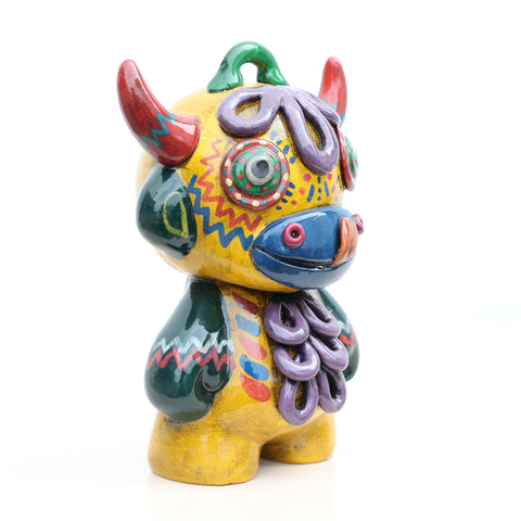 🏺✨ Ícaro Torito de Pucará – Cerámica Iconográfica Artesanal ✨