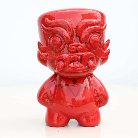 🏺✨ Ícaro Cuchimilco 15 cm – Cerámica Iconográfica ✨