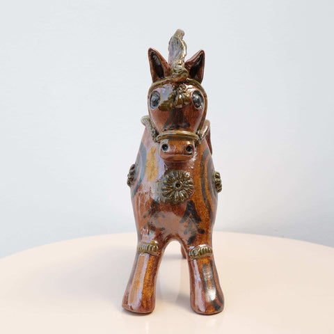 🐎✨ Caballo de Pucará 25 cm – Cerámica Artesanal ✨