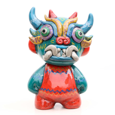 ✨ Ícaro Diablada – Cerámica Iconográfica Andina ✨