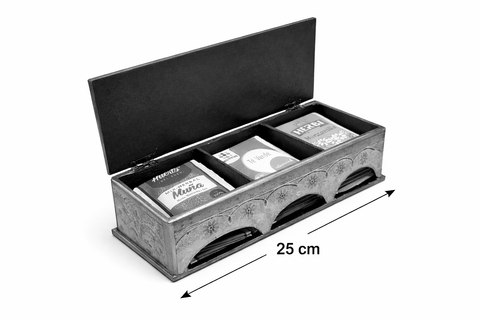 ✨🍽️ Porta Té Decorativo de Vidrio Pintado a Mano ✨🍽️ (Copia)