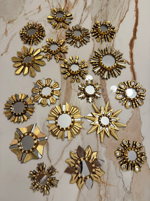 ✨🌟 Colección de Espejos Decorativos Dorados 🌟✨