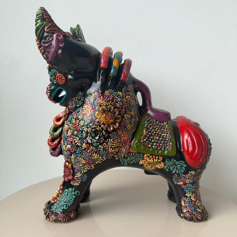 🐂✨ Toro de Pucará Premium Brocateado ✨