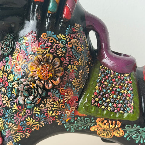 🐂✨ Toro de Pucará Premium Brocateado ✨