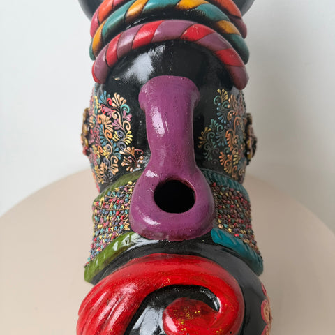 🐂✨ Toro de Pucará Premium Brocateado ✨