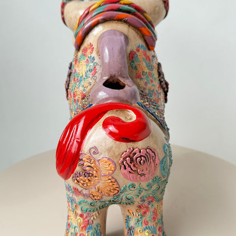 🐂✨ Toro de Pucará Premium Brocateado 31cm  ✨