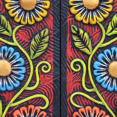 🌟 Retablo Nacimiento Andino – Arte Popular Hecho a Mano