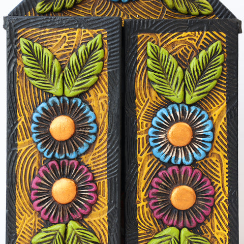 🌟 Retablo Nacimiento Andino – Arte Popular Hecho a Mano 🎨