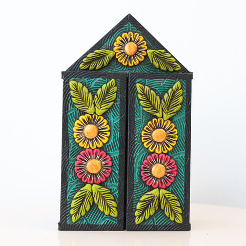 🌟 Retablo Nacimiento Andino – Arte Popular Hecho a Mano 🎨