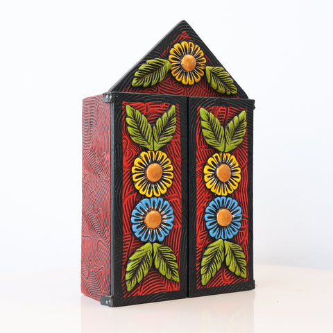 🌟 Retablo Nacimiento Andino – Arte Popular Hecho a Mano 🎨