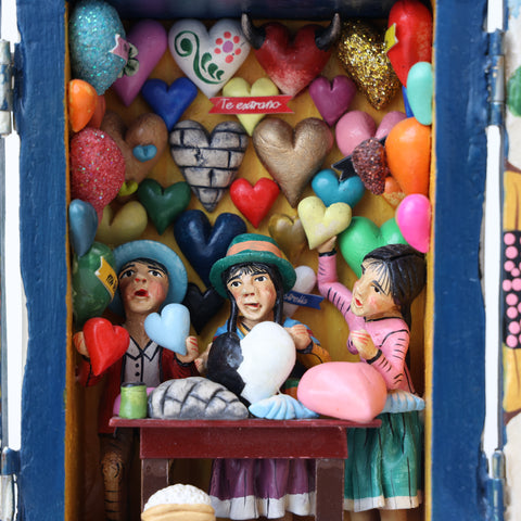 💕 Retablo Te Amo  – Arte Popular Hecho a Mano 🎨