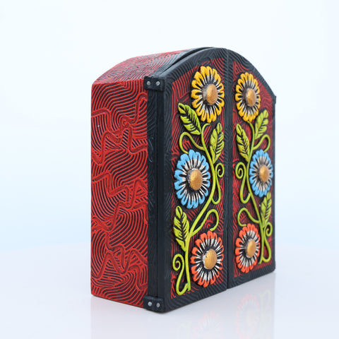 🌟 Retablo Nacimiento Andino – Arte Popular Hecho a Mano