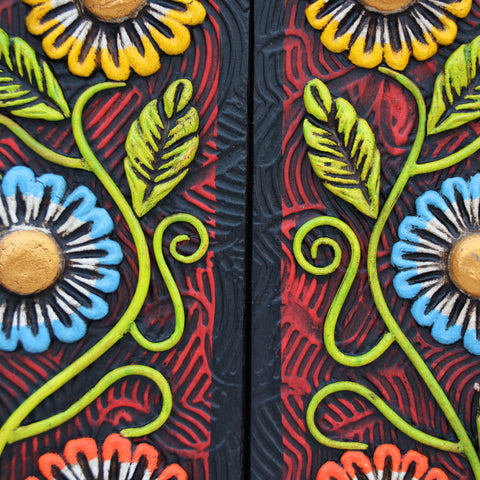 🌟 Retablo Nacimiento Andino – Arte Popular Hecho a Mano 🎨