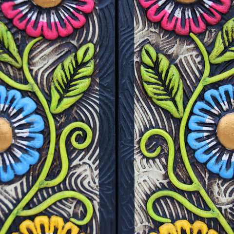 🌟 Retablo Nacimiento Andino – Arte Popular Hecho a Mano 🎨