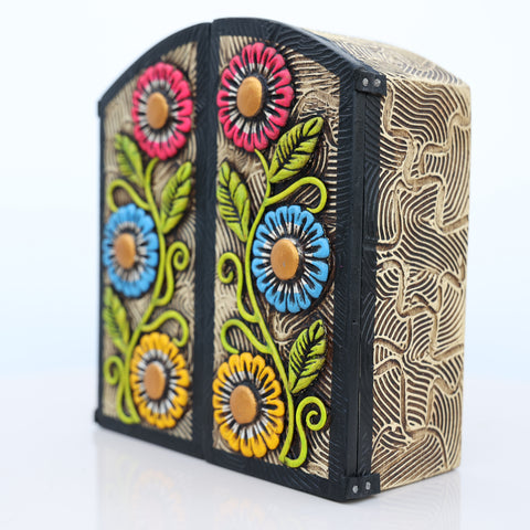 🌟 Retablo Nacimiento Andino – Arte Popular Hecho a Mano 🎨