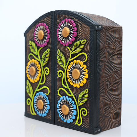 🌟 Retablo Nacimiento Andino – Arte Popular Hecho a Mano 🎨