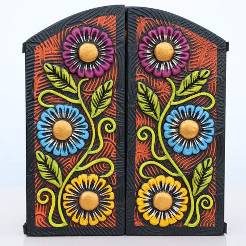 🌟 Retablo Nacimiento Andino – Arte Popular Hecho a Mano 🎨