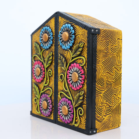 🌟 Retablo Nacimiento Andino – Arte Popular Hecho a Mano 🎨