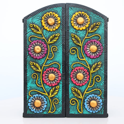 🌟 Retablo Nacimiento Andino – Arte Popular Hecho a Mano 🎨