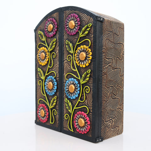 🌟 Retablo Nacimiento Andino – Arte Popular Hecho a Mano 🎨