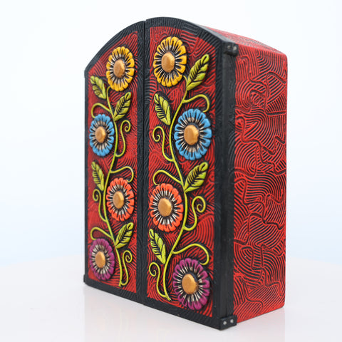 🌟 Retablo Nacimiento Andino – Arte Popular Hecho a Mano 🎨