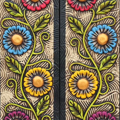 🌟 Retablo Nacimiento Andino – Arte Popular Hecho a Mano 🎨