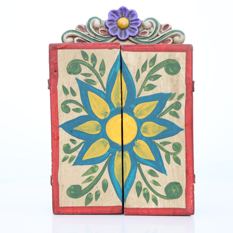 🌟 Retablo de San Antonio – Arte Popular Peruano Hecho a Mano