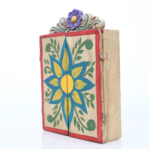 🌟 Retablo de San Antonio – Arte Popular Peruano Hecho a Mano