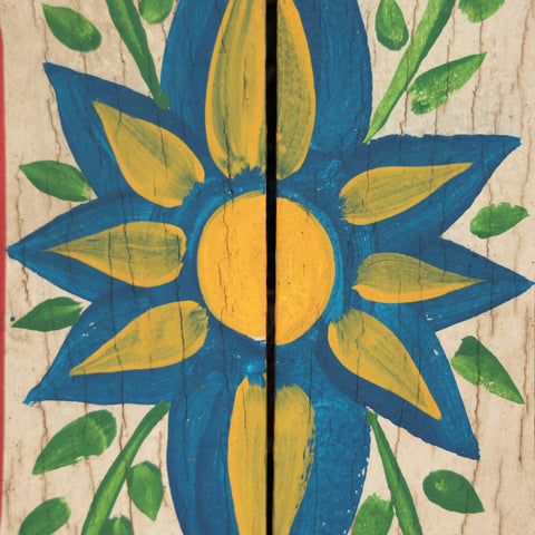 ✨ Retablo del Cristo Negro – Arte Popular Peruano Hecho a Mano