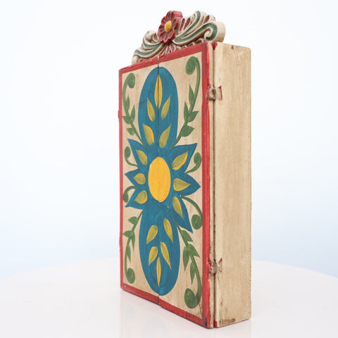 🌟 Retablo Virgen de Guadalupe – Arte Popular Peruano Hecho a Mano