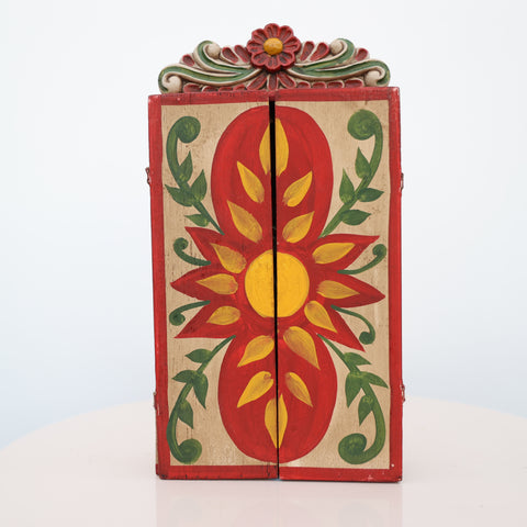 🌟 Retablo Virgen de Guadalupe – Arte Popular Peruano Hecho a Mano