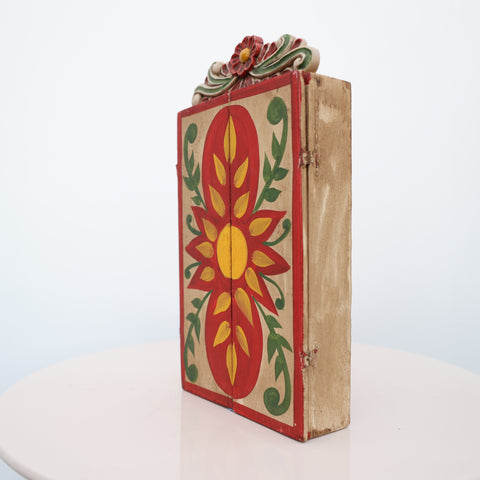 🌟 Retablo Virgen de Guadalupe – Arte Popular Peruano Hecho a Mano