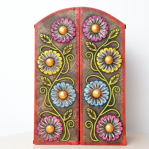 🎶✨ Retablo Andino Músicos e Instrumentos de 29 × 39 cm ✨