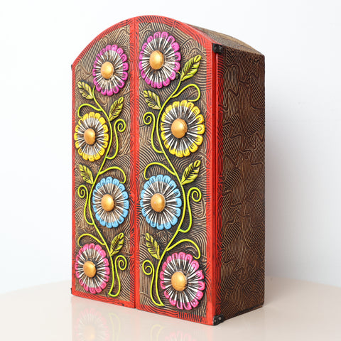 🎶✨ Retablo Andino Músicos e Instrumentos de 29 × 39 cm ✨