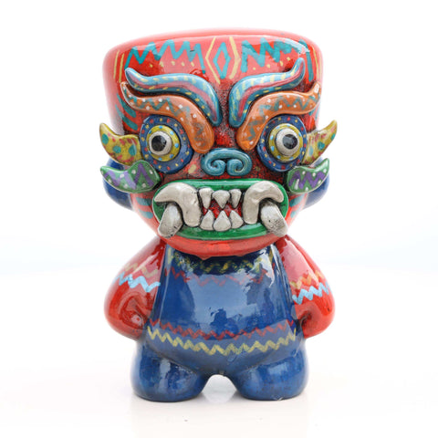 🏺✨ Ícaro Cuchimilco 15 cm – Cerámica Iconográfica ✨